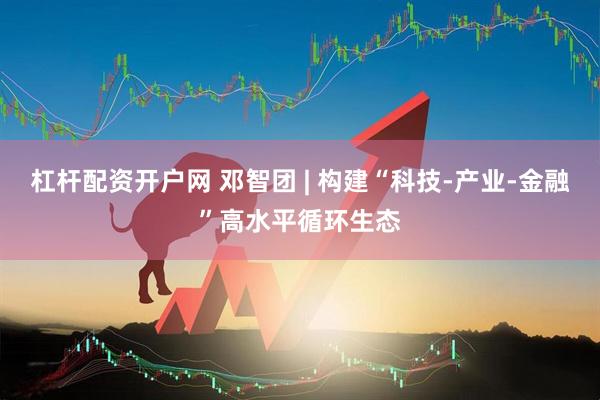杠杆配资开户网 邓智团 | 构建“科技-产业-金融”高水平循环生态